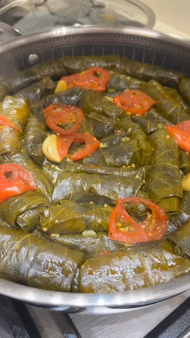 עלי גפן ממולאים