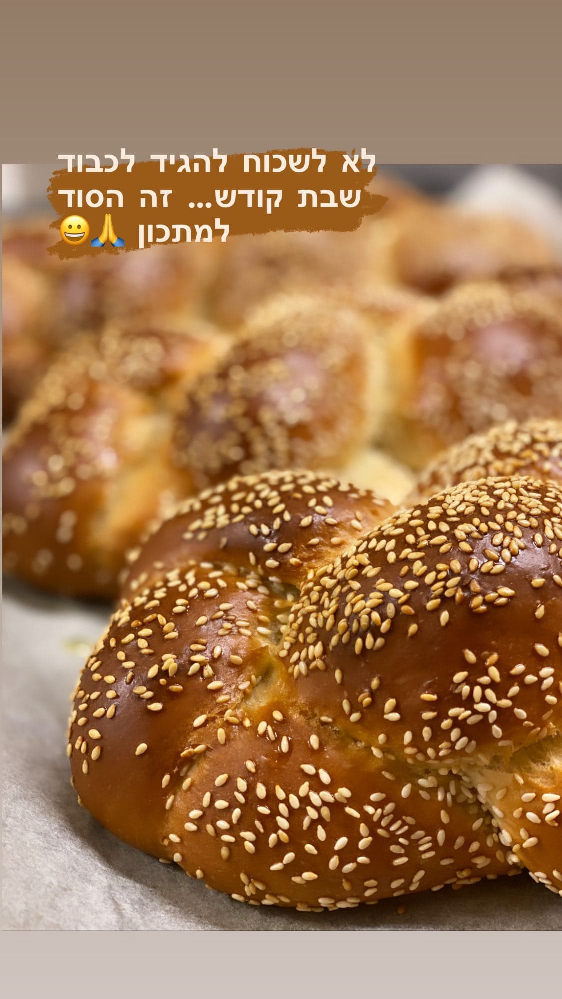חלות שבת מקמח חיטה לבן בהיר